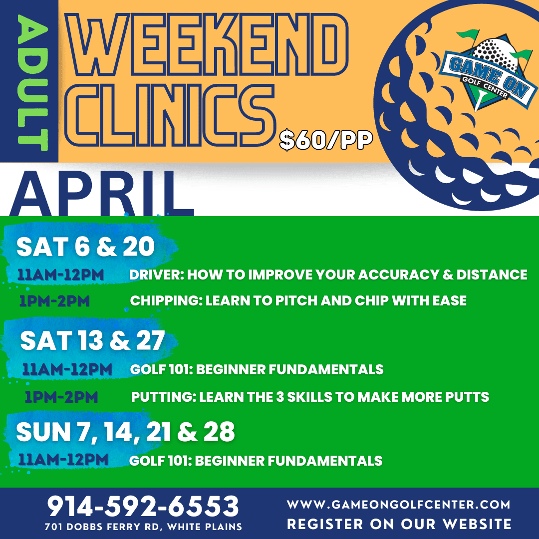 2024 Adult Weekend Clinics - April