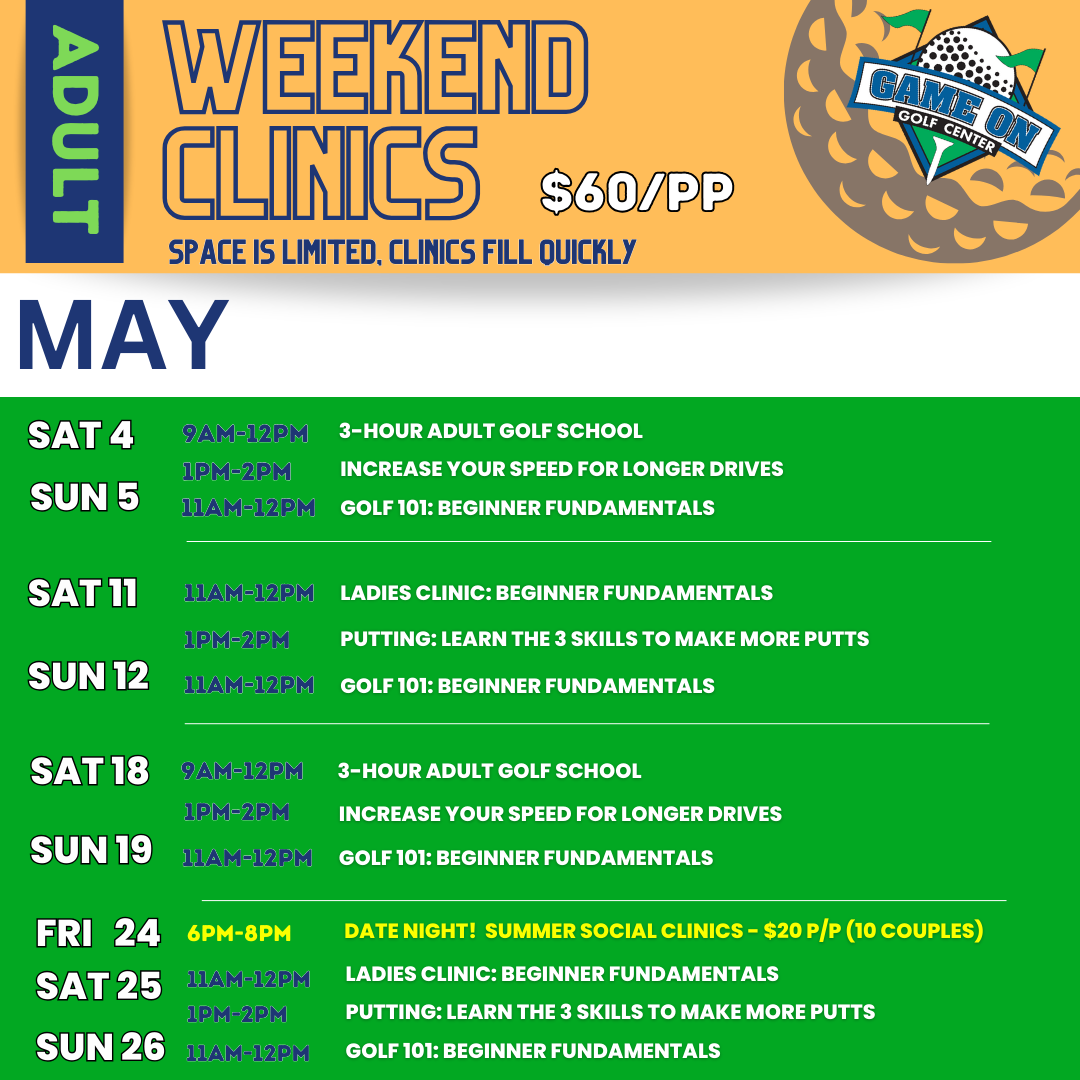 MAY Weekend Clinics - square
