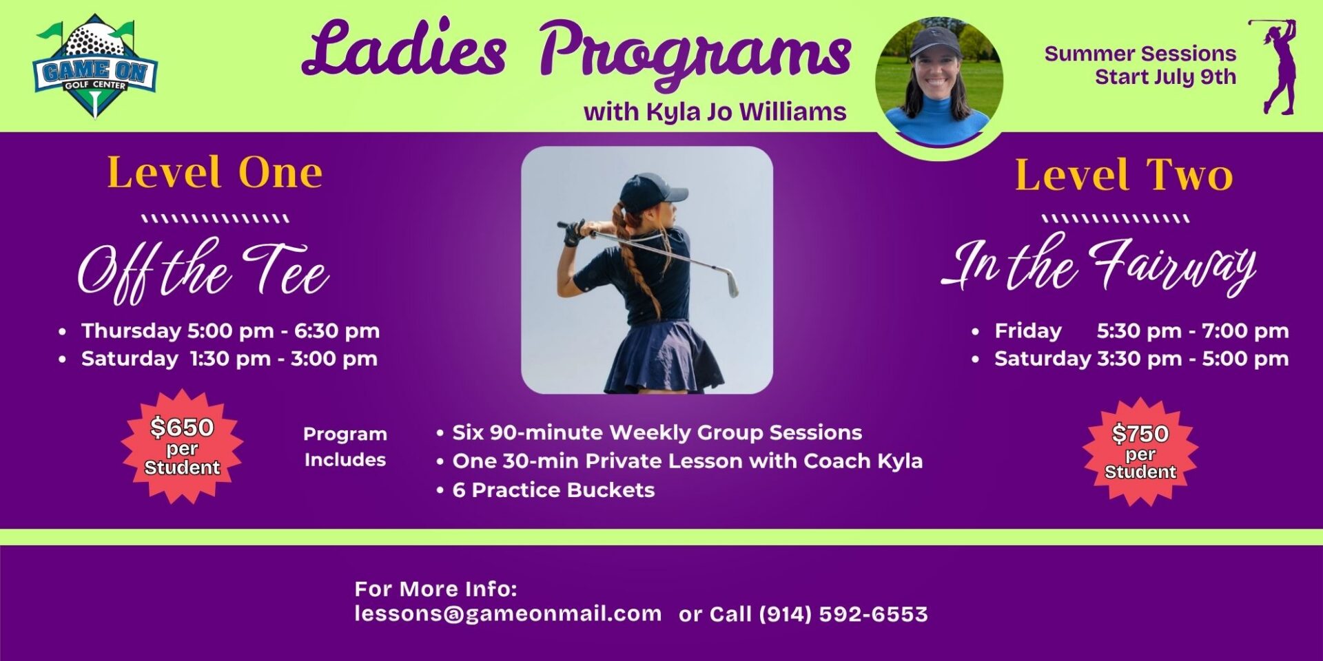 2026 Ladies Off the Tee (10 x 5 in)