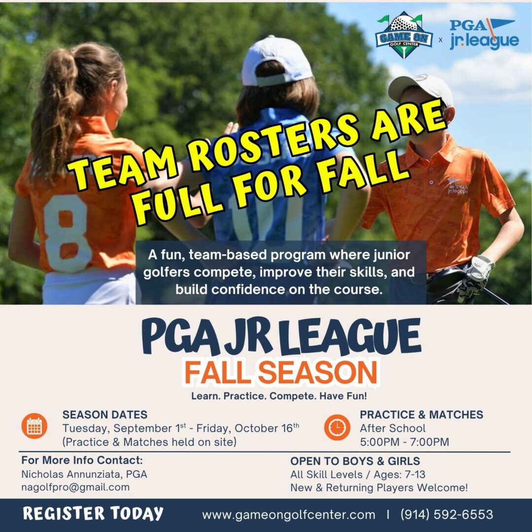 FALL PGA JR LEAGUE (5 x 5 in)
